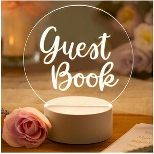 LED Guest Book Sign